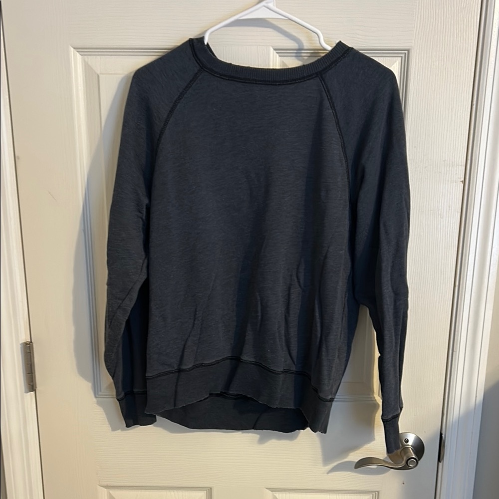 American Eagle Outfitters Blue Crewneck Sweater